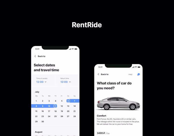 RentRide cities
