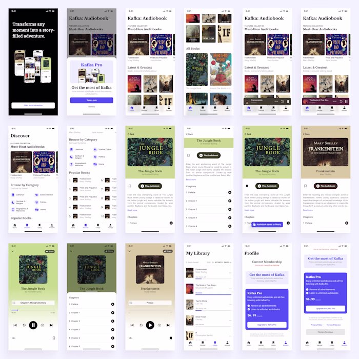 iOS App Audiobook