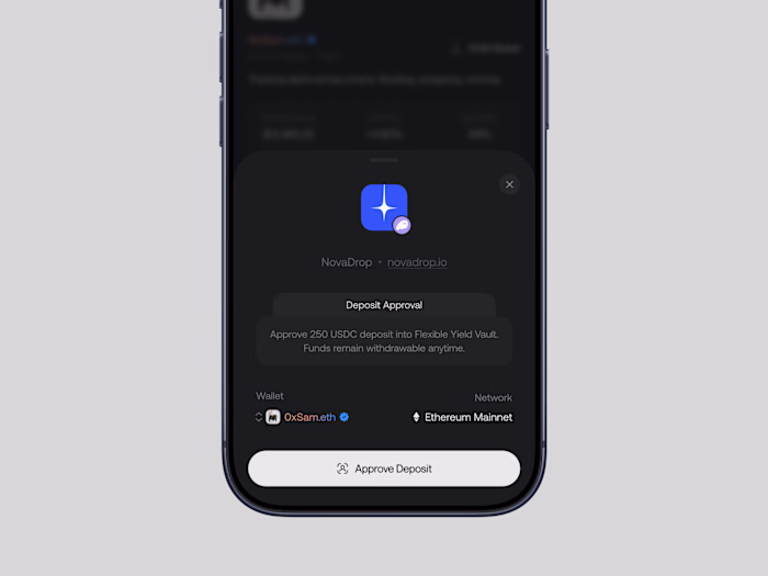 Designed a secure deposit approval