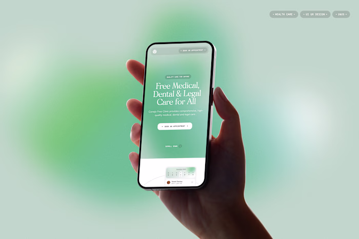 Welli – Healthcare & Wellness - Branding & UI/UX Design