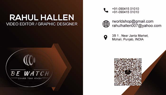 Visiting Card Design