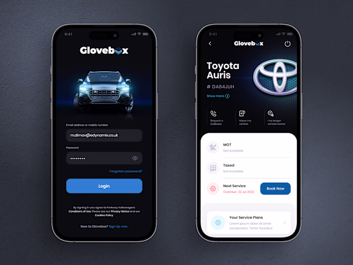 Glovebox Customer Portal