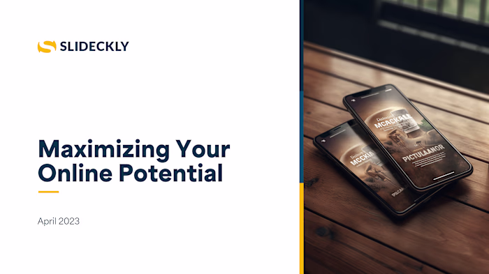 Digital Marketing Proposal Deck