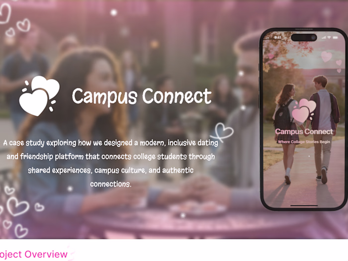 Campus Connect Dating App (UX Case Study)