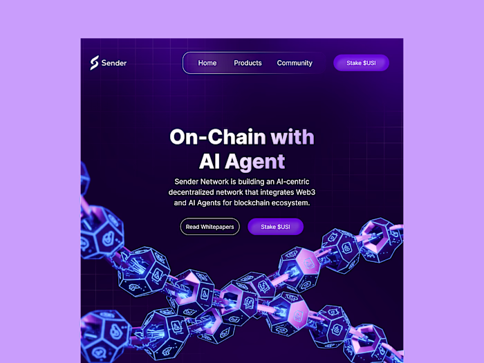 Redesign and Development of Sender Network's Product Site