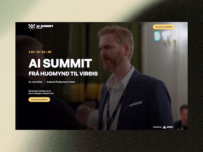 AI Summit Iceland — Conference Landing Page