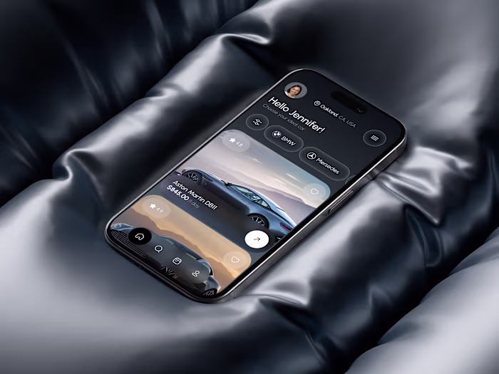 🚙 Mobile app design for car rental service | Hyperactive