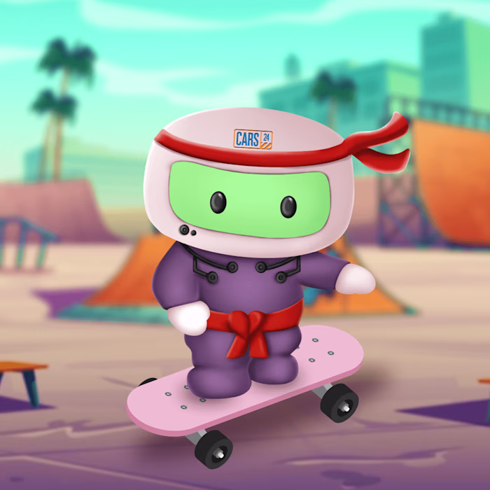 Tech Mascot-Car-Lee (Cars24)