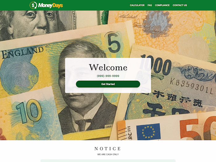 MoneyDays Currency Exchange 