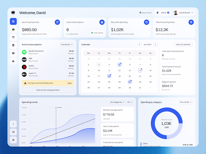 Fortnaut - Fintech Dashboard Webb App