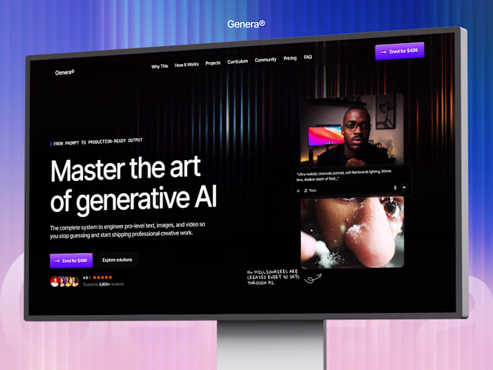 Genera Framer Template