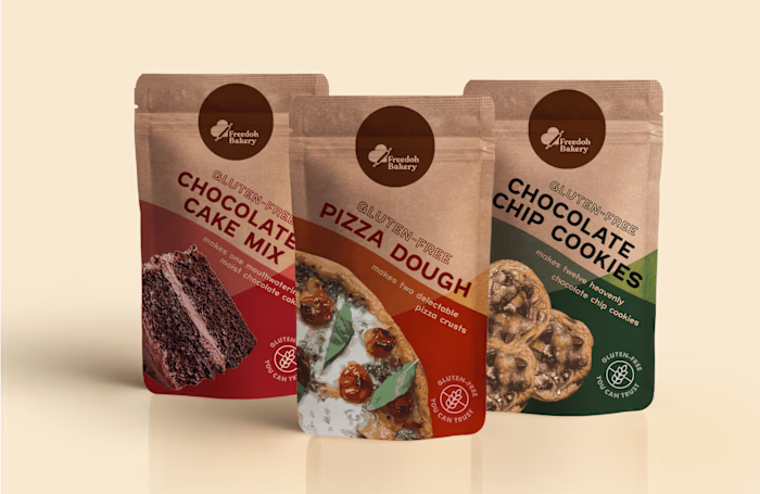 Branding Design - Freedoh Bakery