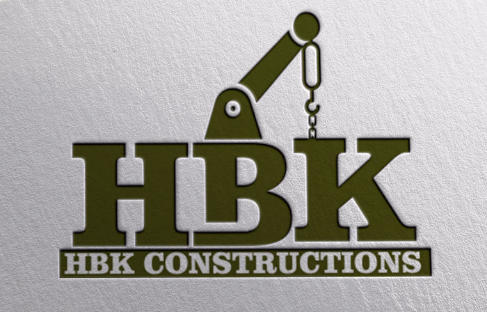 HBK constructions Logo Design