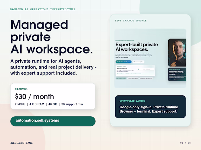 Private AI Campus: Managed Workspaces for Real AI Systems