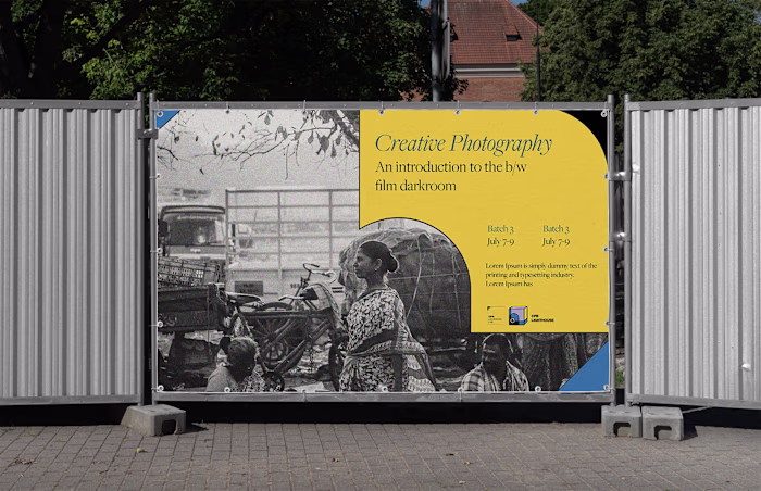 Visual Identity Design for Chennai Photo Biennale Lighthouse