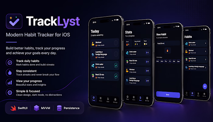 Habit Tracking App — SwiftUI