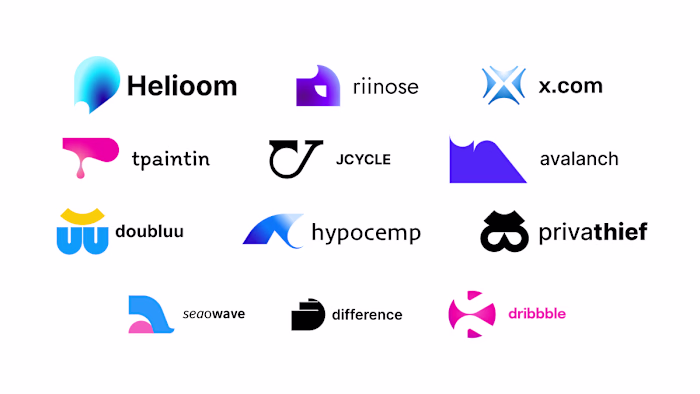 here is 0.3% of logo collection, sometime the visual is just...