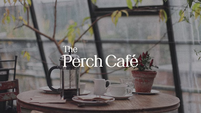 The Perch Café — Bespoke Editorial Menu