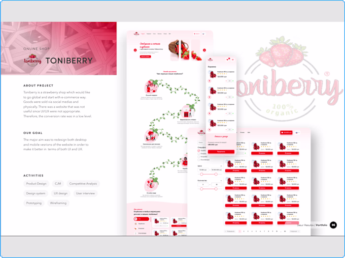 Tonyberry Online Shop
