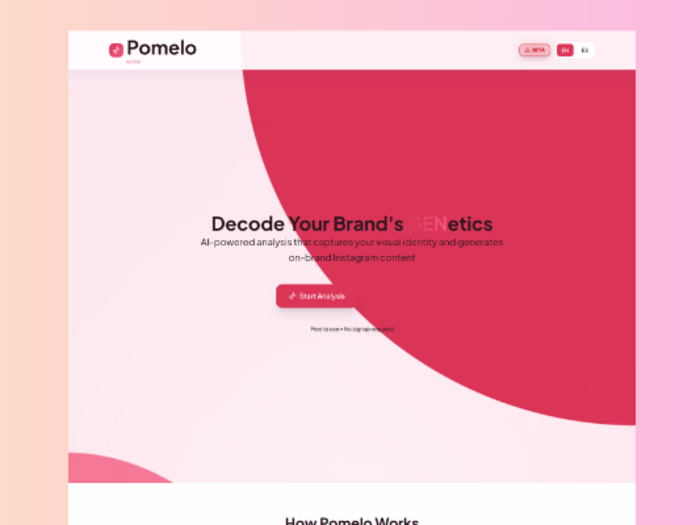 Pomelo - Brand DNA Analyzer