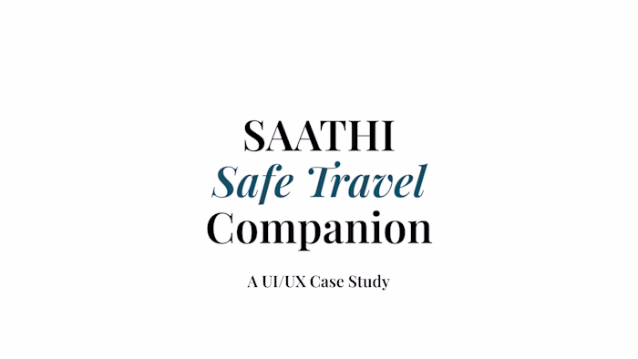 SAATHI - Travel Safety Companion