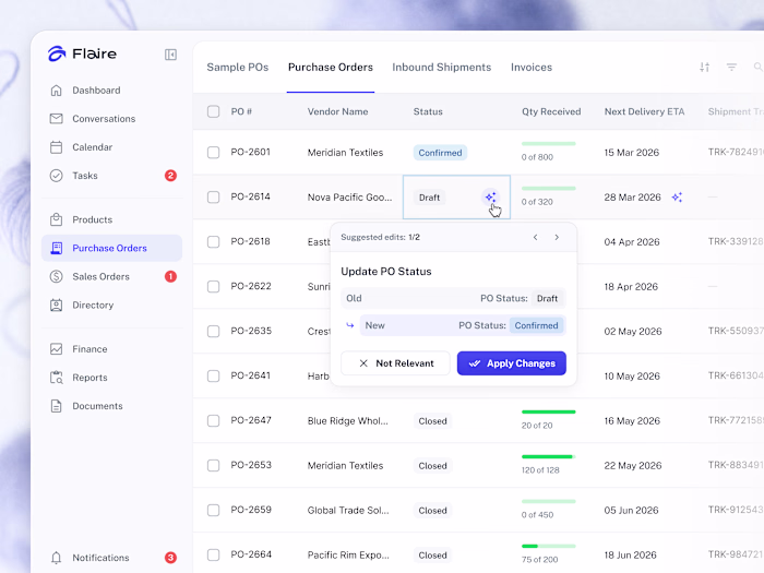 ✨ AI Suggestions on the