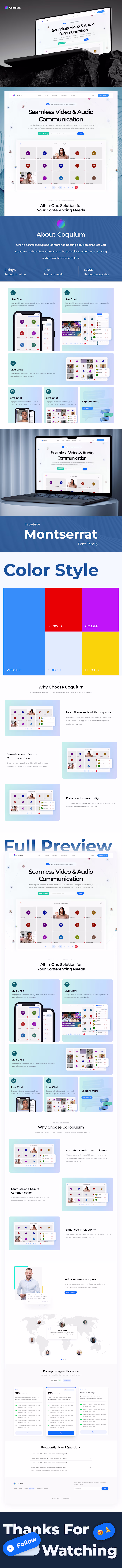 Landing Page UiUx Design 