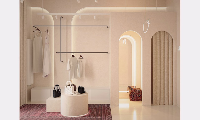 Boutique Interior Design | Warm