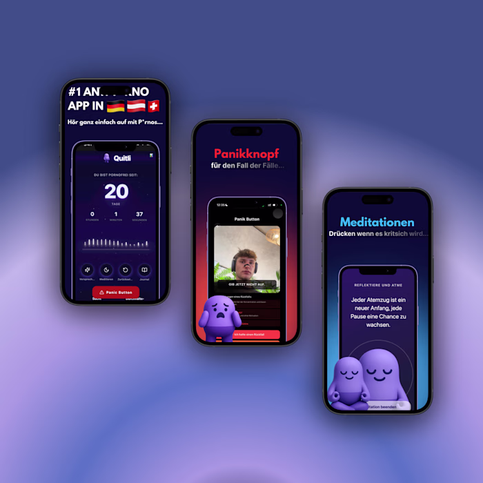 Quitli – Complete Habit-Change Mobile App Development