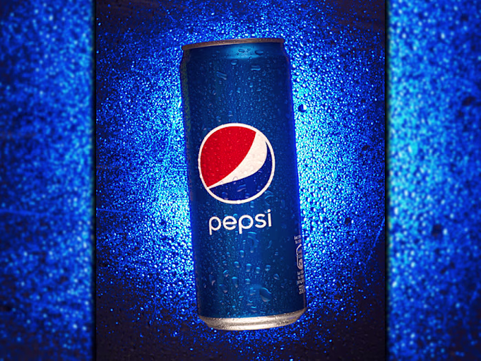 Pepsi can product photography