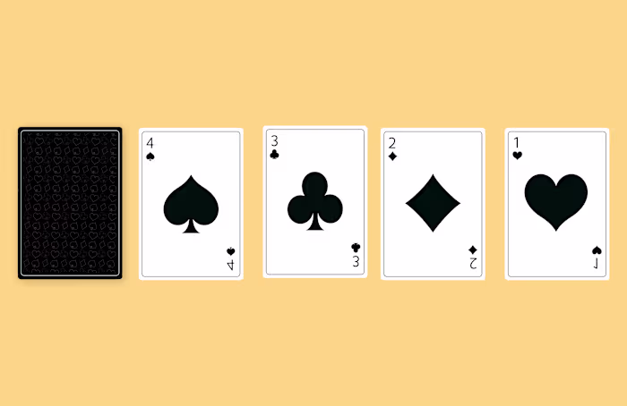 Master of Card Game | Vector Illustrations