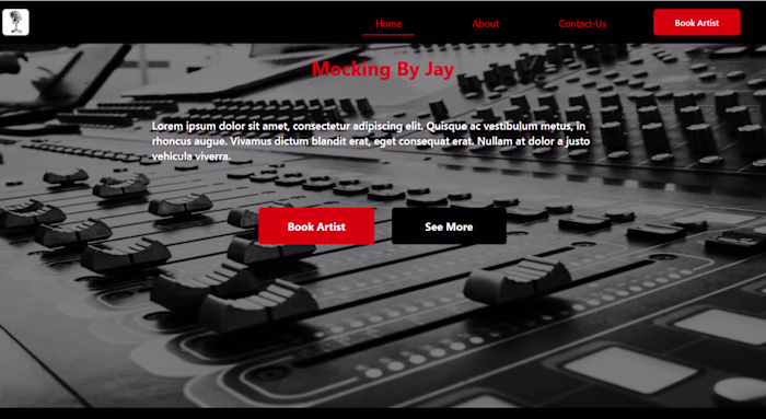 A Simple Website for A