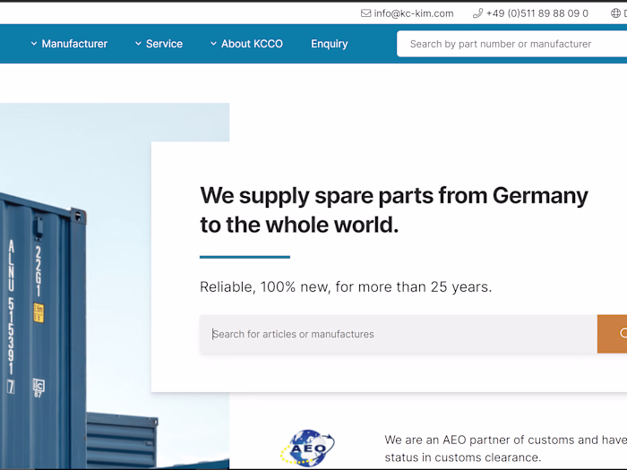 KCCO - Industry Spare Parts Procurement & Original Spare Parts …