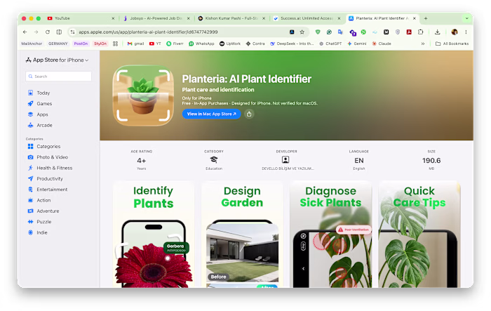 Planteria - Smart AI Plant