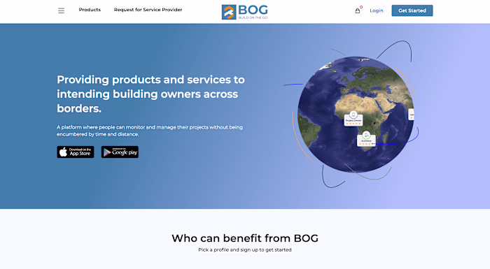 A robust building service provider & e-commerce software for BOG