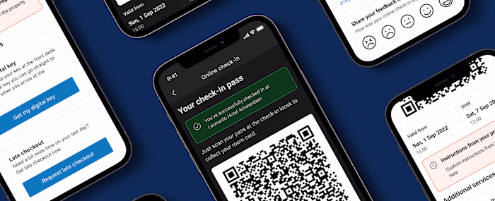 Online check-in for Booking.com