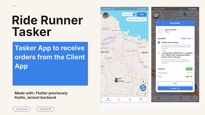 RideRunner Tasker