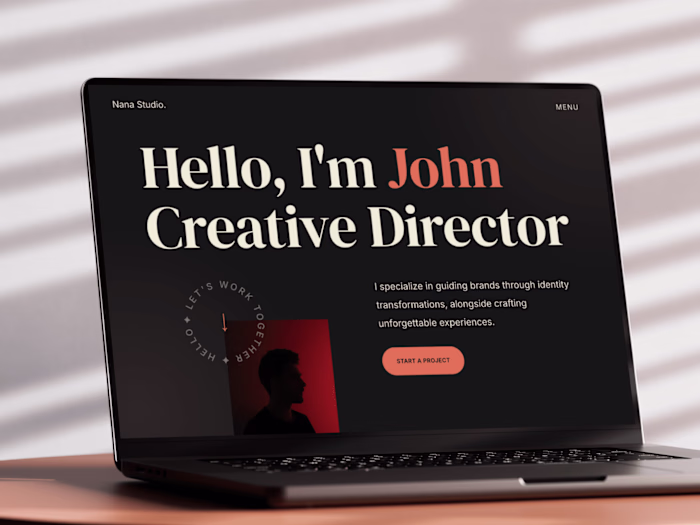 Nana Studio — Template for Creatives