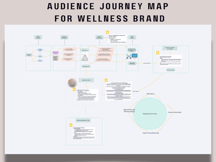 This visual journey map was