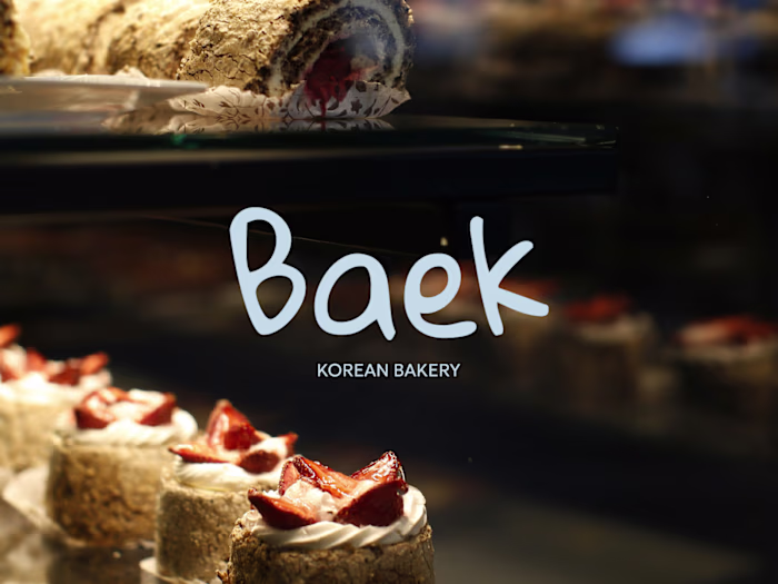 Baek Korean Bakery - Brand Identity
