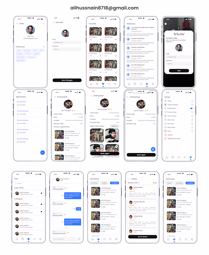 Mobile App Design | UI UX Design