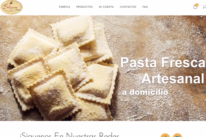 New e-commerce for fresh pasta