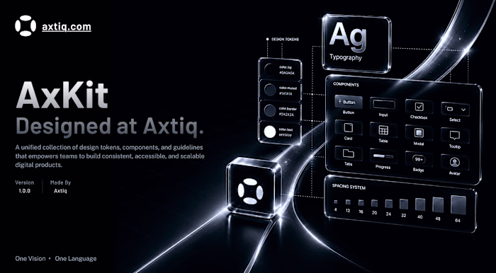 AxKit: A design system for consistent, scalable products.