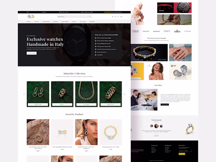 Multibrand Ecommerce Website UI UX Design