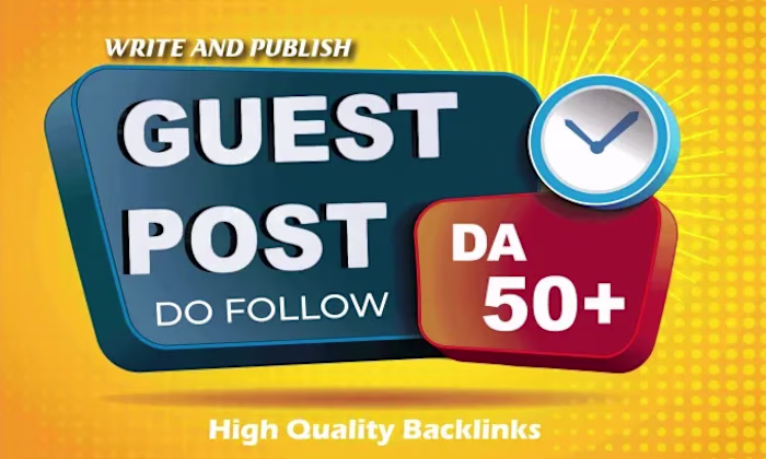 I will write and publish 30 guest post article on high da60 site