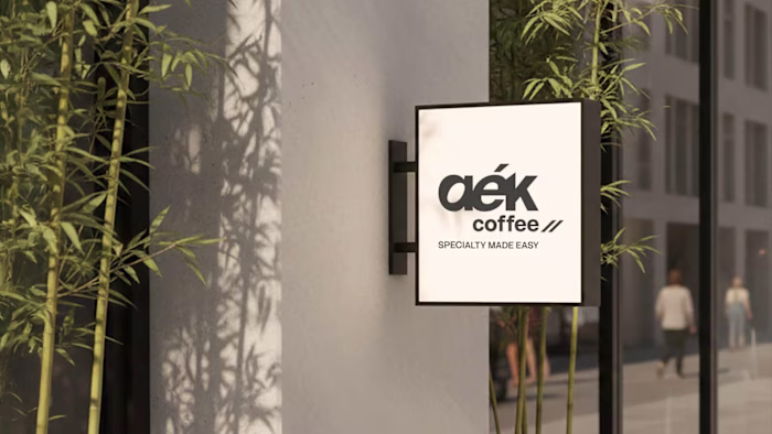 Aék Coffee Brand Identity Development