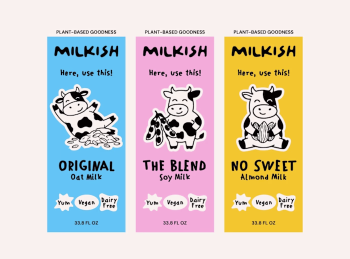 Milkish (Brand Identity + Packaging)