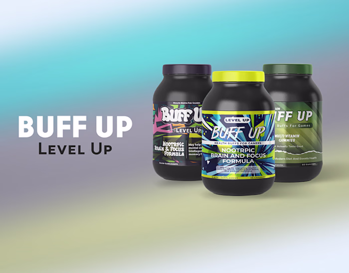 Protein Gummies Packaging Design for Amazon