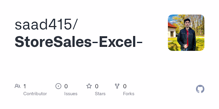 saad415/StoreSales-Excel-