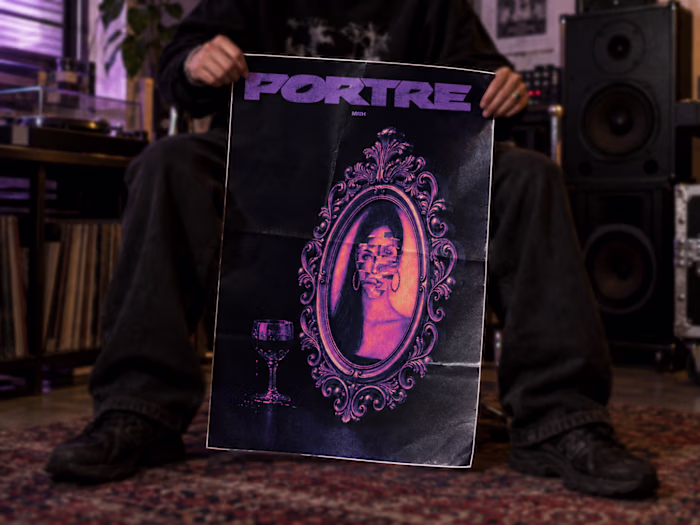 PORTRE - Cover Artwork & Release Art Direction